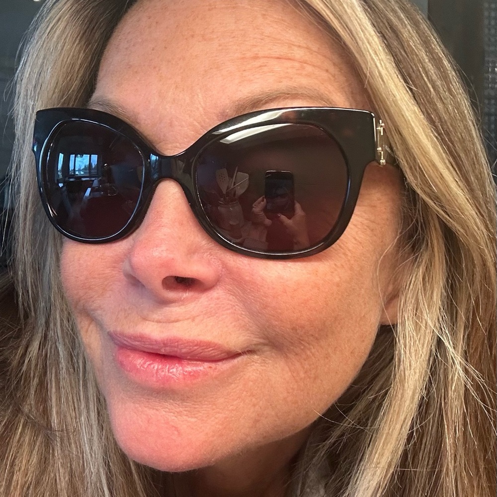 Tory Burch tortoiseshell sunglasses